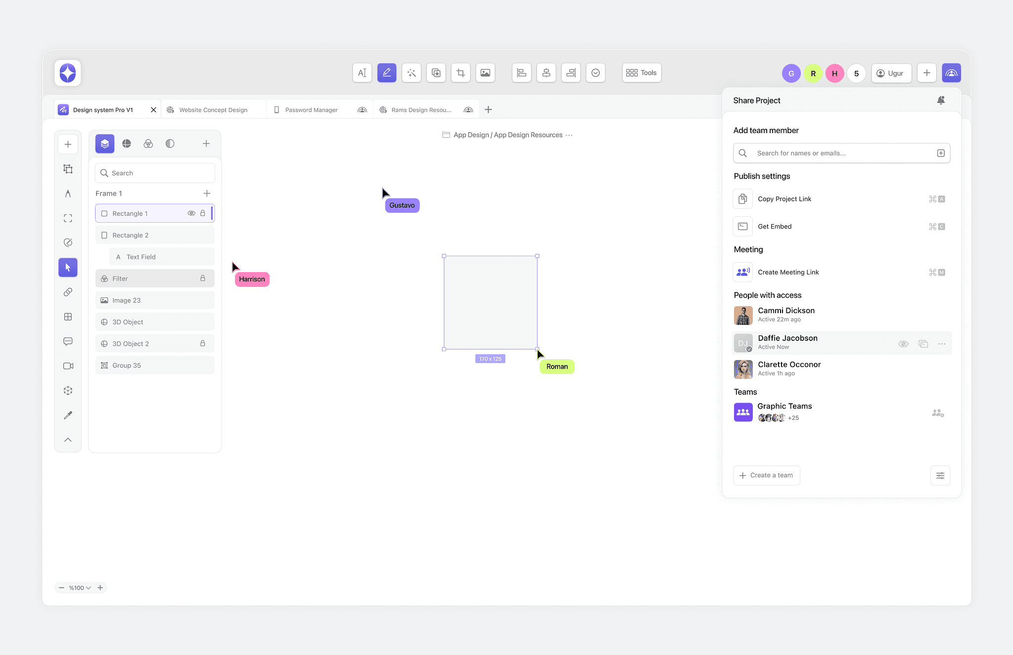 Design workspace case study preview